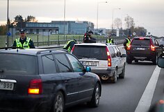 Vilniaus kelių policijos reidas