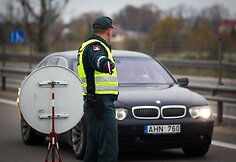 Vilniaus kelių policijos reidas