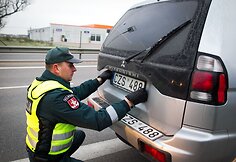 Vilniaus kelių policijos reidas