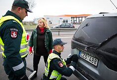 Vilniaus kelių policijos reidas