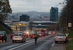 Vilniaus policija gaudė A juostą užimančius automobilių vairuotojus