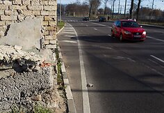 Pastatas &scaron;alia Senamiesčio pietinio aplinkkelio
