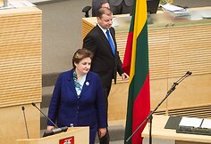 Seime prisiekė naujasis vidaus reikalų ministras Saulius Skvernelis