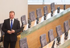 Seime prisiekė naujasis vidaus reikalų ministras Saulius Skvernelis