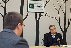 Tiesioginėje 15min.lt konferencijoje &ndash; Lietuvos banko vadovas Vitas Vasiliauskas 