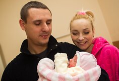 Vilniaus gimdymo namuose sausio 1-ąją gimę kūdikiai.