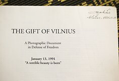 Vincento Korkučio pastangomis i&scaron;leistas albumas &bdquo;The Gift of Vilnius&ldquo;