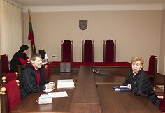 Č.Mlyniko, A.Laktionovo ir A.Ryžovo bylos nagrinėjimas Vilniuje