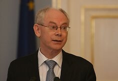 Lietuvos Respublikos Prezidentė Dalia Grybauskaitė priėmė Lietuvoje vie&scaron;intį Europos Sąjungos Prezidentą Hermaną van Rompuy.