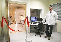 Centro poliklinikoje &ndash; naujas tomografas