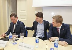 Artūras Zuokas, Mykolas Majauskas ir Remigijus &Scaron;ima&scaron;ius