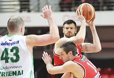 Kšištofas Lavrinovičius ir Gediminas Orelik