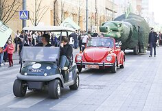 Dino Zauro kasmetinė kelionė į Filologijos fakultetą