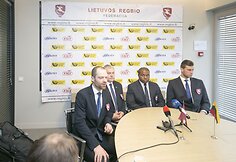 Regbio federacijos spaudos konferencija