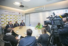 Regbio federacijos spaudos konferencija