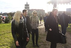 Vilniečiai ruo&scaron;iasi Remigijaus &Scaron;ima&scaron;iaus inauguracijai