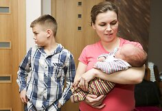 Monikos ir Lauryno Kasčiūnų &scaron;eima &ndash; &scaron;e&scaron;i mu&scaron;kietininkai