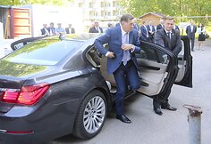 Algirdas Butkevičius apžiūrėjo Vilniaus Gedimino technikos universiteto studentų bendrabučius