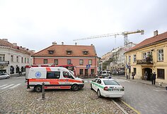 Vilniuje, Užupyje, rastas sprogmuo