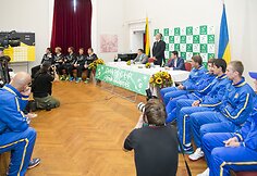 Daviso taurė: burtų traukimo ceremonija