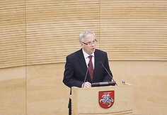 Finansų ministras Rimantas Šadžius