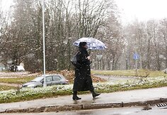 Vilniečiai pro langą i&scaron;vydo pirmąsias snaiges