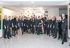 &Scaron;okių studijos &bdquo;Alemanda&ldquo; jubiliejaus akimirka