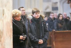 Edita Mildažytė su sūnumi