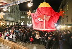 Vilniaus mokytojų namai  tradici&scaron;kai  &scaron;ventė Užgavėnes