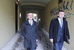 Ričardas Malinauskas atvyko į (VTEK) posėdį
