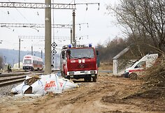 Naujoje Vilnioje netoli geležinkelio pervažos rastas sprogmuo