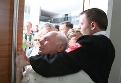 Kalvarijų turgavietės prekeiviai turgų išmainė į posėdį savivaldybėje