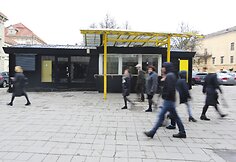 Lauko kavinė Vilniaus ir Liejyklos gatvių sankirtoje
