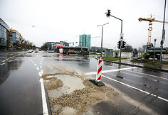 Duobė Saltoni&scaron;kių gatvėje