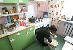 Filmo &bdquo;Laikinai&ldquo; filmavimo aik&scaron;telėje