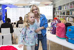 Ingrida Martinkėnaitė su dukra Marija