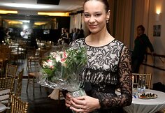 Balerina Eglė Špokaitė su mokiniais surengė jaukų šventinį vakarą