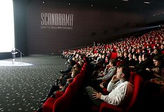 Kino gurmanai susirinko į iškilmingą „Scanoramos“ atidarymą