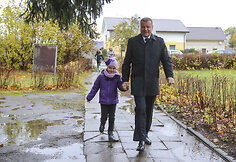 Saulius Skvernelis balsavo Seimo rinkimuose