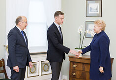 Andrius Kubilius, Gabrielius Landsbergis ir Dalia Grybauskaitė
