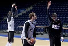 Treniruotės akimirka