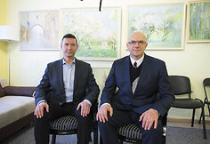Andrius Kaluginas ir Julius Neverauskas
