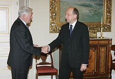 Valdas Adamkus ir Andrius Kubilius