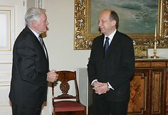 Valdas Adamkus ir Andrius Kubilius