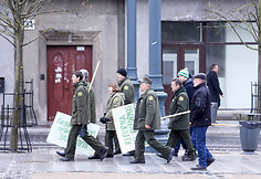 Prie Seimo &ndash; protestas dėl mi&scaron;kų reformos