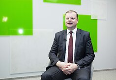 15min studijoje &ndash; premjeras Saulius Skvernelis