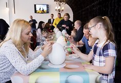 Socialinės akcijos vaikams su Dauno sindromu akimirka