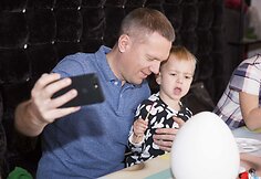 Socialinės akcijos vaikams su Dauno sindromu akimirka