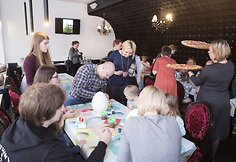 Socialinės akcijos vaikams su Dauno sindromu akimirka