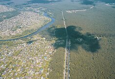 Remontuojama Nemenčinės plento atkarpa